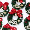 Christmas Wreath Mini Wreaths Small Miniature Hanging Garland Artificial Crafts Tree Decorations Holiday Decoration