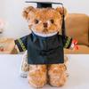 30CM Doll Graduation Gown Set with Tassels Hat Diploma DIY Plush