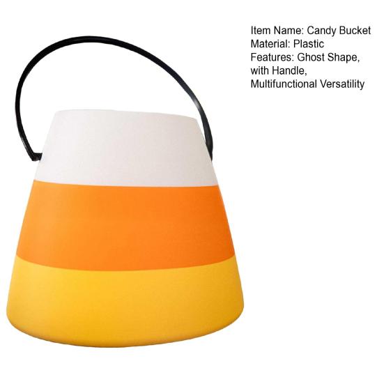 Ghost Flower Pot Planter Halloween Candy Bucket Multifunctional Resin Ghost Pumpkin Shape Vase Candy Bowl Home Office Decor