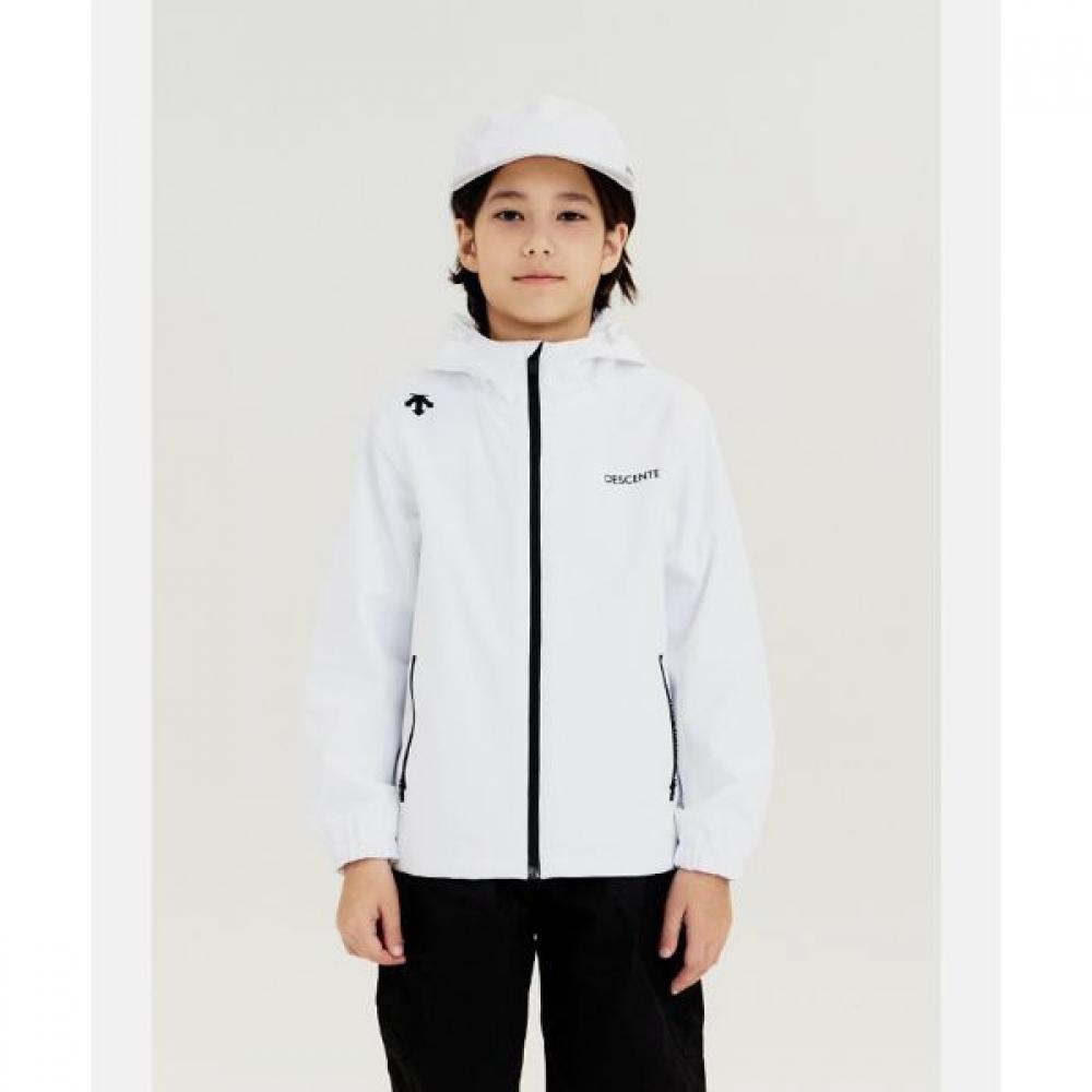 

Куртка Descente Young Athlete с флисовой подкладкой, белая WHT0WHITE/130