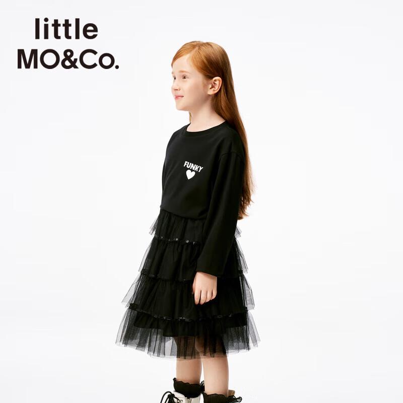 Little MO&Co. Kids Love Heart Anti-Bacterial Long Sleeve T-Shirt 140