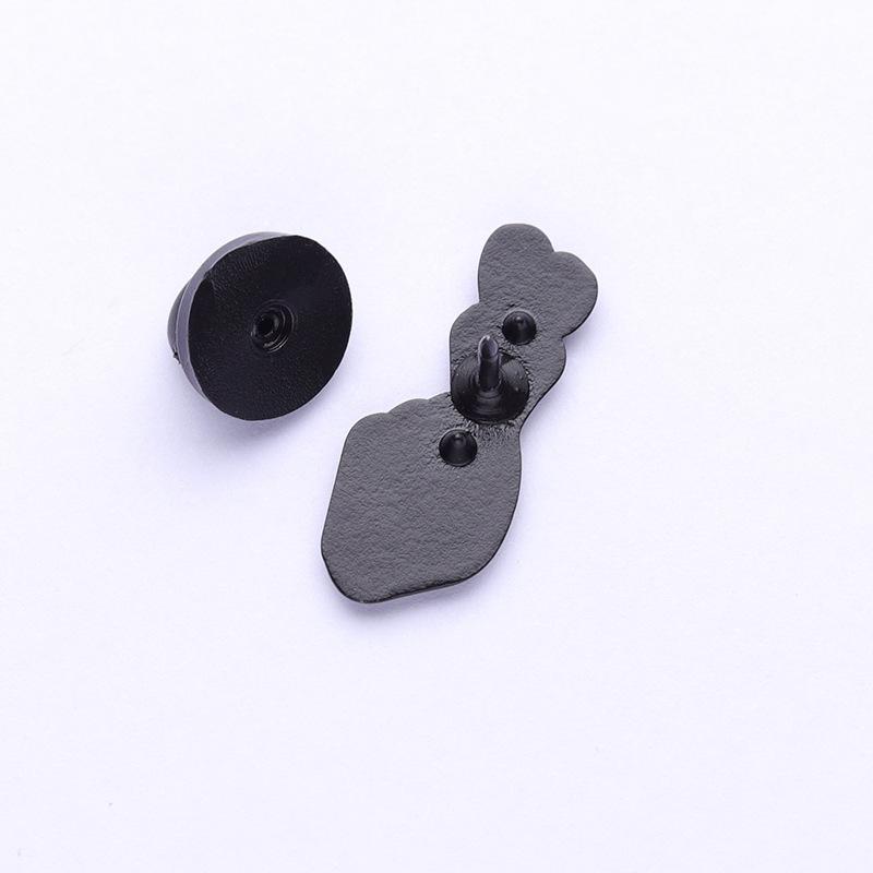 Creative Cute Cartoon Finger Heart Alloy Brooch, Men'S And Women'S Couple Bag Clip Accessories
