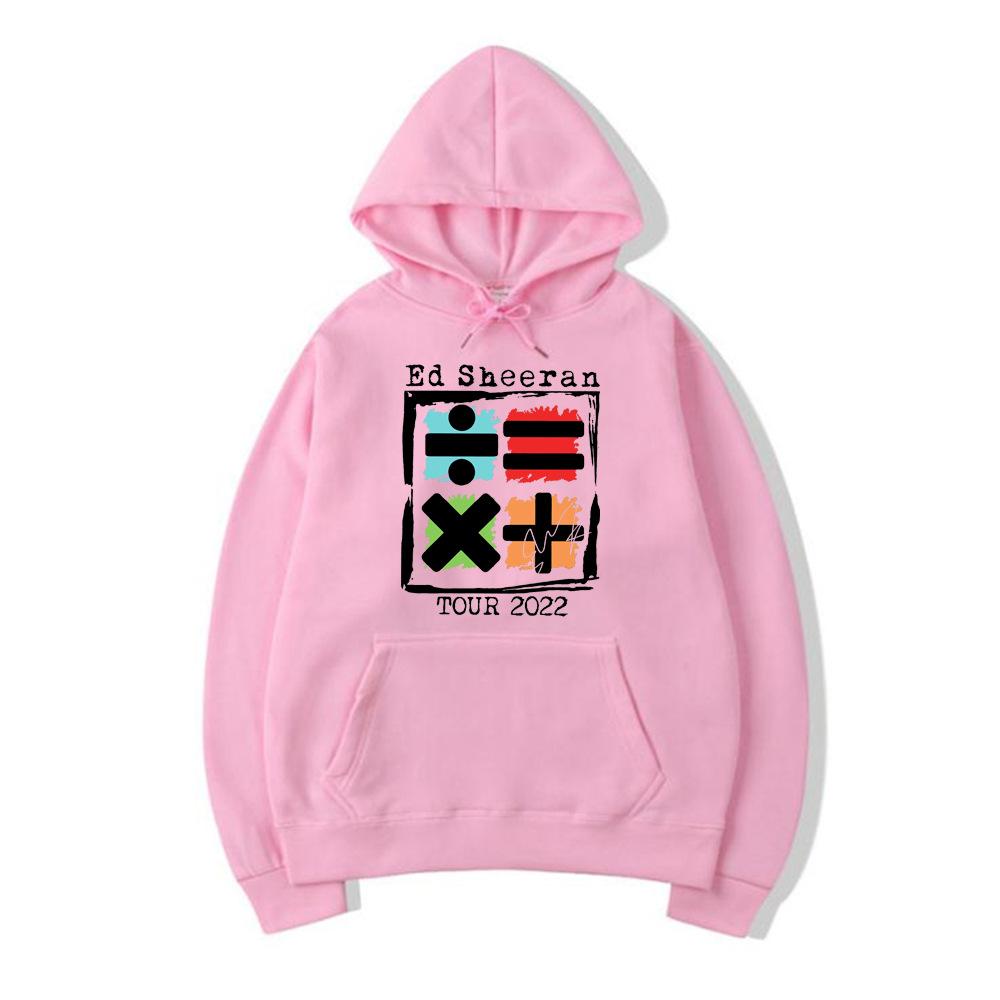 Ed Sheeran Tour Hoodie The Mathletics Concert Music Hoodies Singer Graphic Printing Sweatshirts for Fans Casual Clothing XL 1680₽