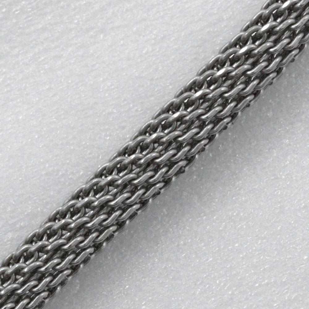 ANDY MULLER Pearl Necklace Silver metallic/Pearl 35.3g Women Used