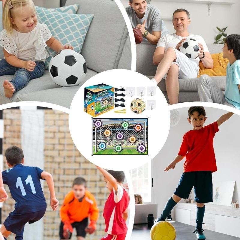 Exciting 9 Square Football Toy Set Ideal For Gifts Promotes Physical Activity And Family Connection