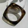 Geometric Resin Bangle Bracelet Wide Cuff Bracelet Multiple Color Chunky Wrap Bangle  Teen