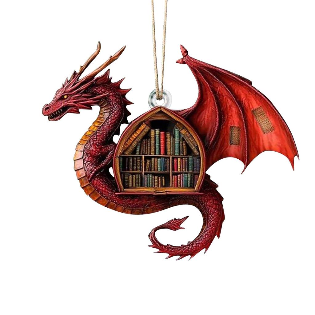 Cartoon Box Horse Pendant Popular Series Chain Christmas Tree Pendant Gift Christmas Decoration