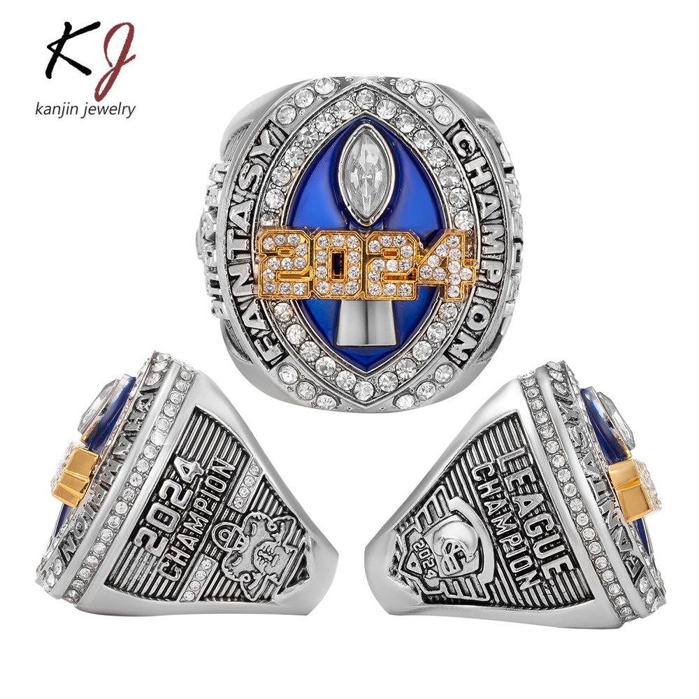 

2024 FFL Fantasy Football Champion Ring - Men s Popular Jewelry