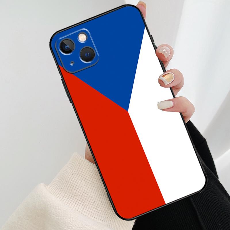 

Czech Republic Czech Flag Phone Case For iPhone 17 Pro Max 14 13 12 11 15 16 Pro Max mini 15 16 Plus 16e 17 Air Cover iPhone 12Pro MAX