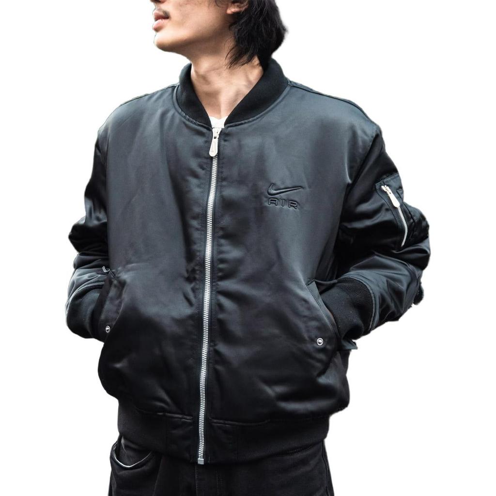 Nike Sportswear Air Bomber Jacket (Asia Sizing) Black Men Streetwear DV9892-010