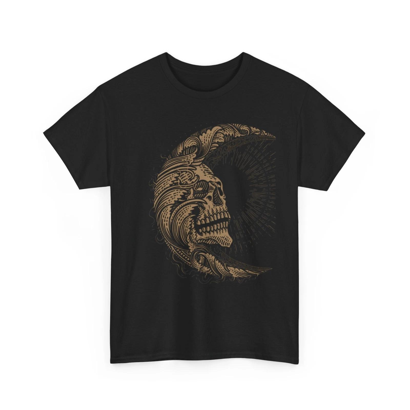 Moon Skull - Heavy Cotton Tee XL