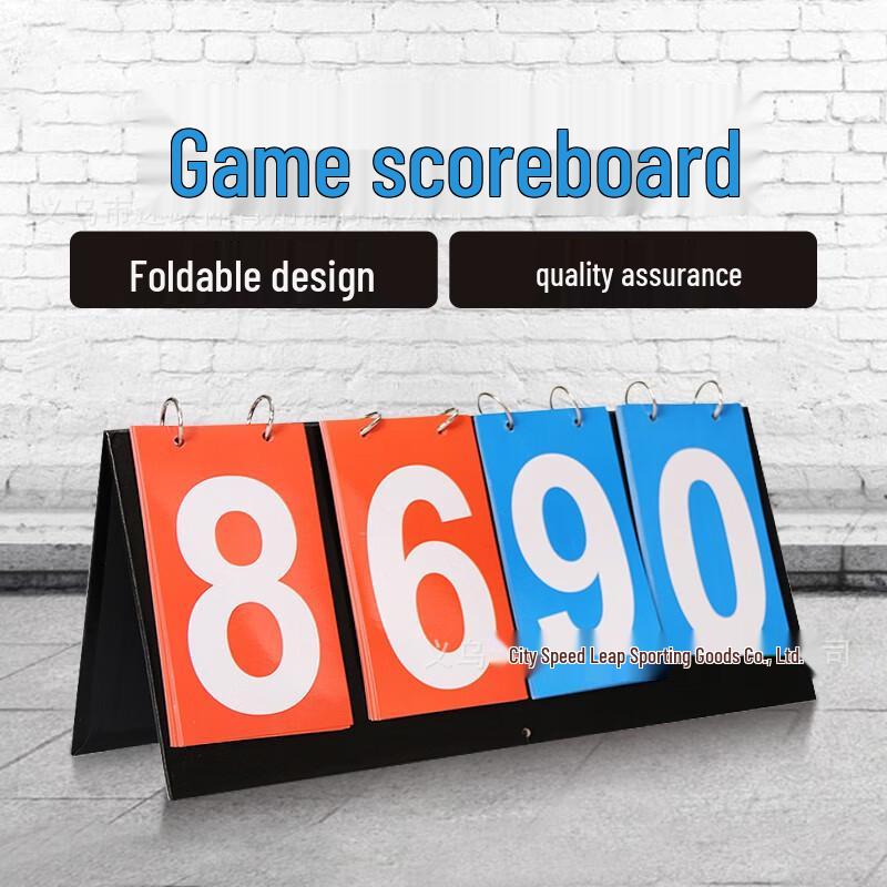 Flip Scoreboard for Basketball and Table Tennis