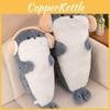 Adorable Plush Seal Stuffed Animal Soft And Cuddly Gray And Brown Otter Toy For Cozy Sleep