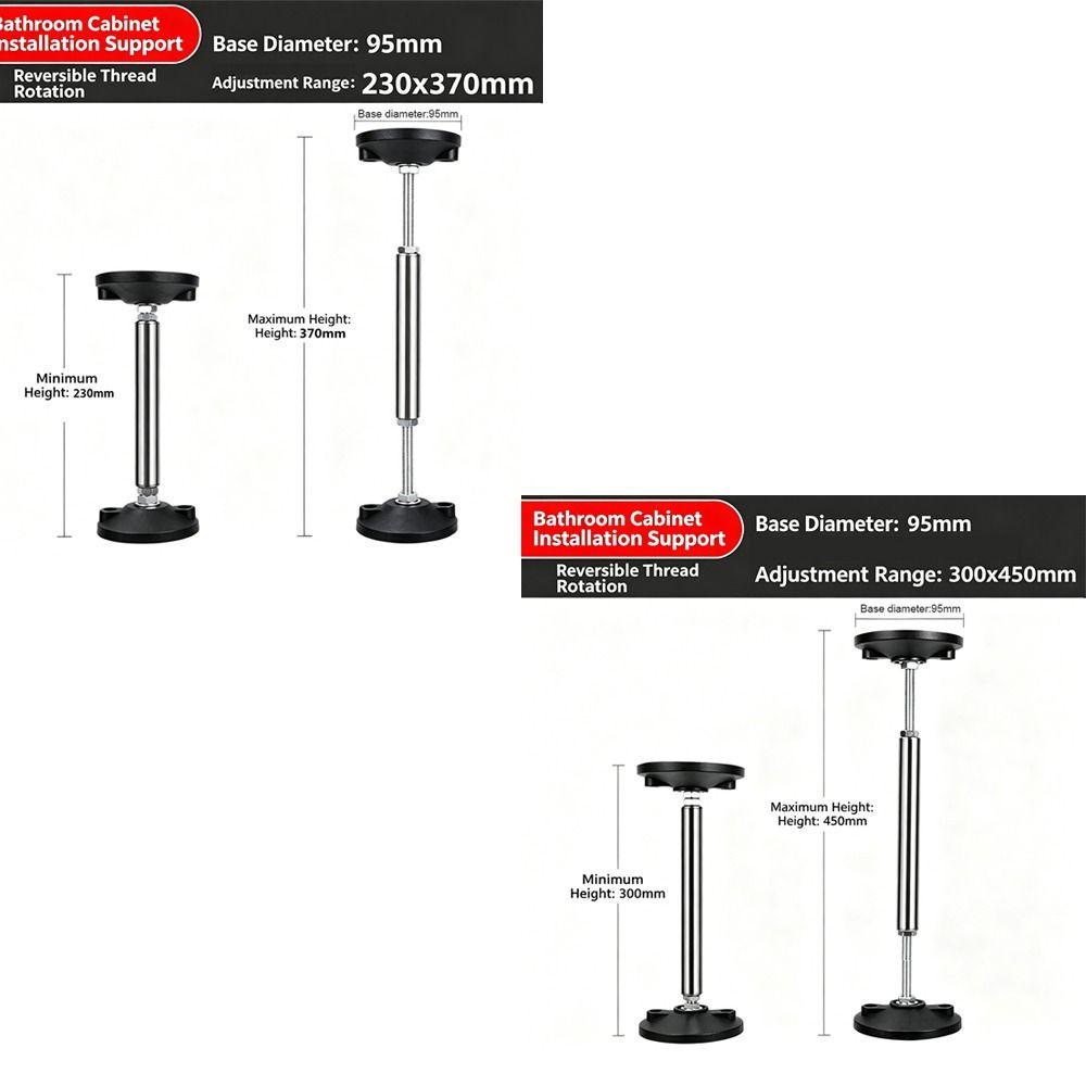 Multifunctional Telescopic Support Rod Stainless Steel Extendable Rod Kitchen Sink