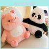 Cute Panda Cartoon Penguin Pink Pig Plush Toys Dolls Girls Kids Gifts Birthday