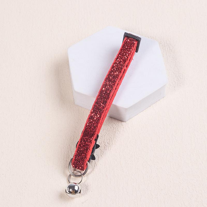 

1 шт. Светоотражающий отрывной кошачий ошейник Безопасный эластичный регулируемый шейный ремешок с колокольчиком для котенка, щенка, домашнего питомца, аксессуары для поводка 6.6inch-12.2inch