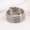 Stapelbarer Mehrschichtiger Armreif Stilvoller Metall Elastischer Schmuck Stapelbarer Armreif Elastisches Armband für Modebewusste Liebhaber