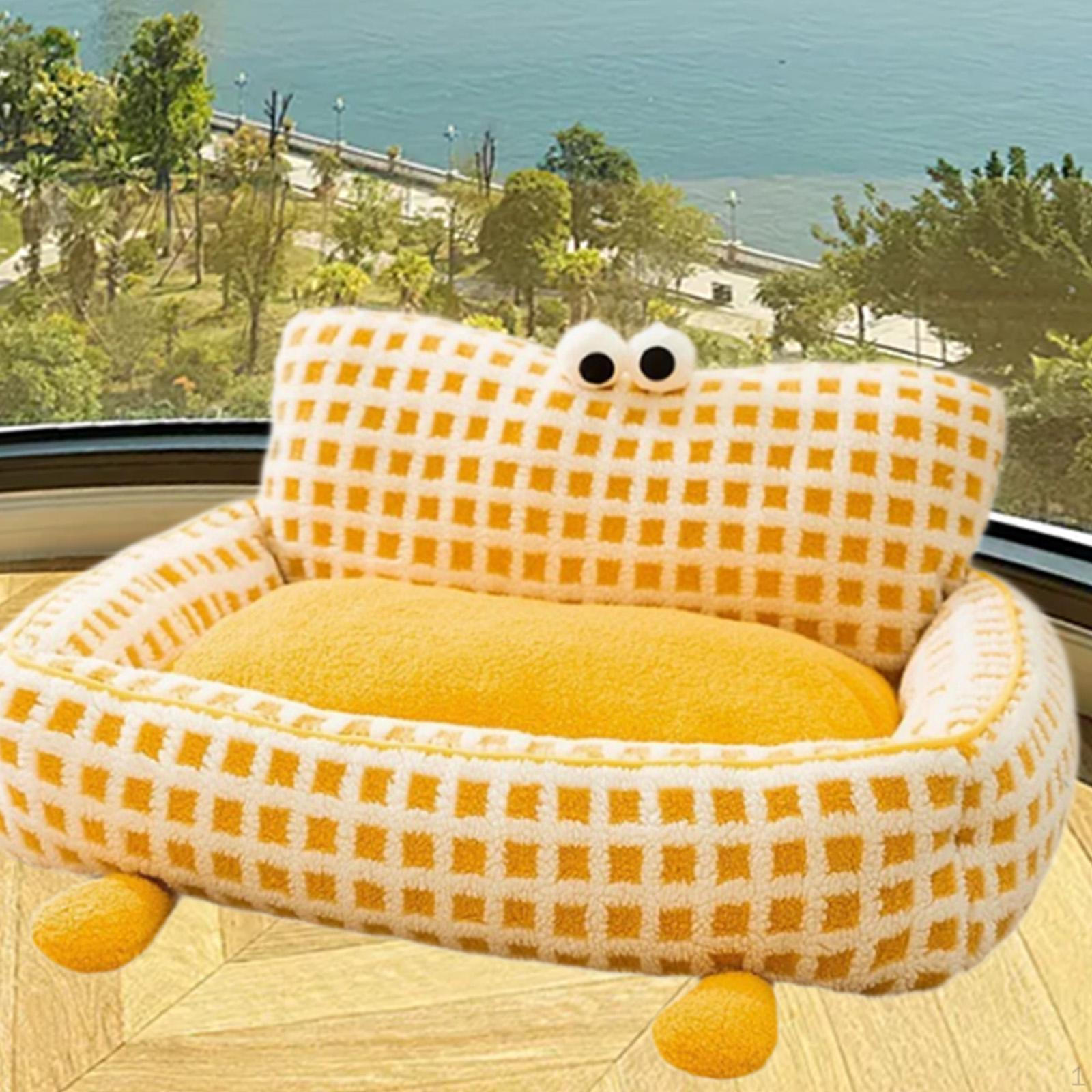 

Диван для домашних животных, кровать для кошек, модная, удобная, симпатичная, нескользящая, для собак, гнездо, принадлежности для дома