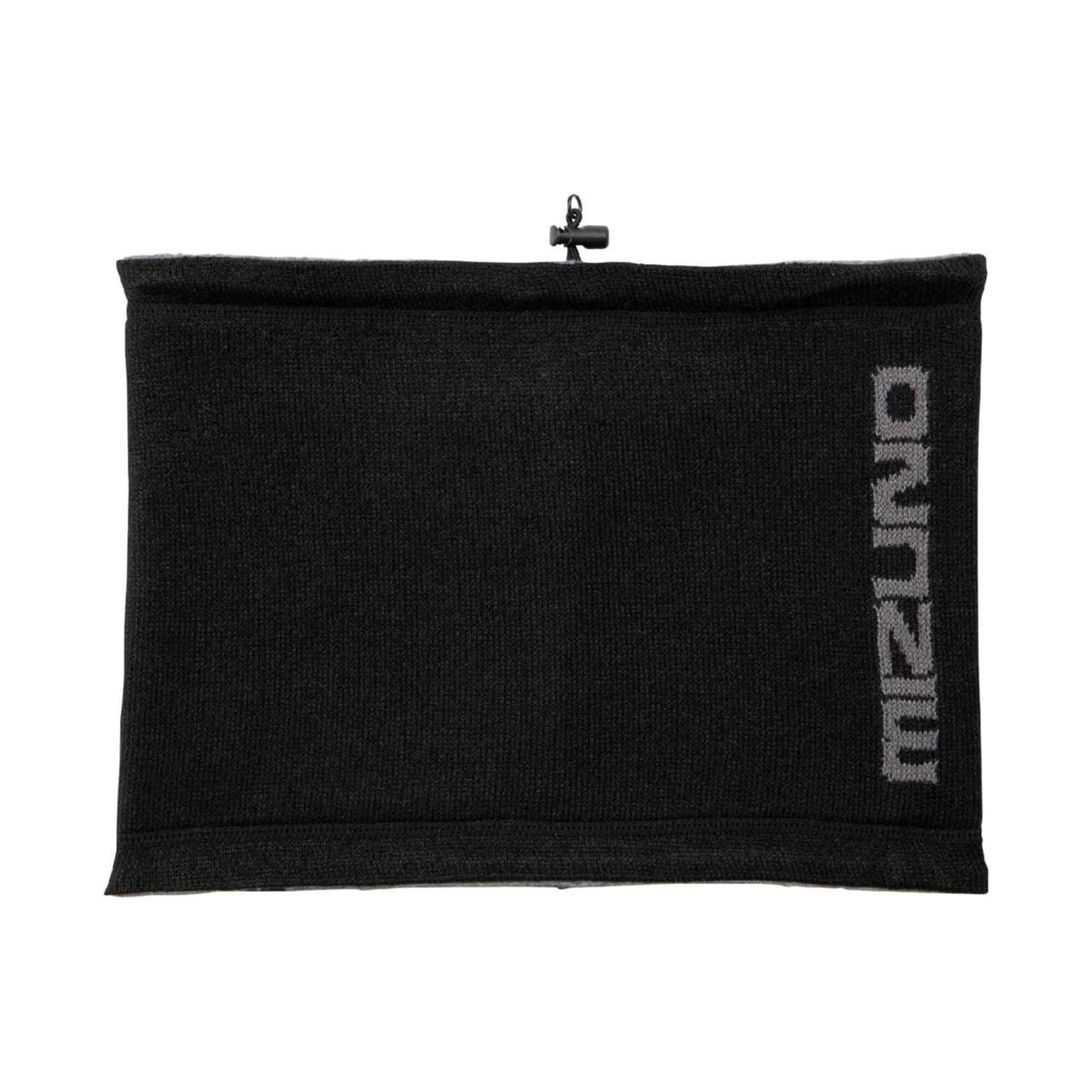 

Mizuno Training Wear Reversible Fleece Neck Black x Free Size Warmer, 32JYB708, Gray,