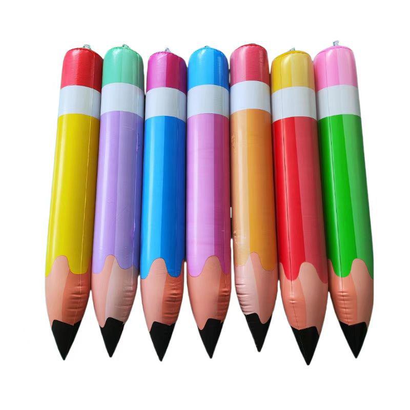 Aufblasbarer PVC-Bleistift Klassenzimmerdekoration & Abschlussgeschenk