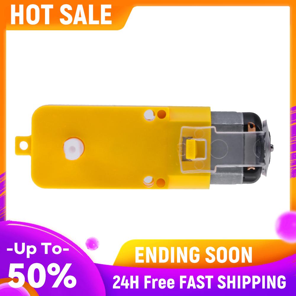 

Dual Shaft Motor DC 3V-6V Double Shaft DC Gear Motor 1:48 Speed DIY Model Accessory for Arduino Electronic Robot Car Model China Mainland