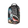 Sprayground X Rick And Morty Kolaborace Kreslený Zábavný Graffiti Patchwork Velkokapacitní Lehký PVC Batoh Unisex Batoh Vícebarevný W1135773