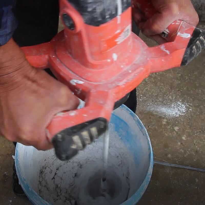 2100W 6-Speed Industrial Electric Blender Adjustable Paint Mixer Professional Cement Putty Powder Mixing Equipment