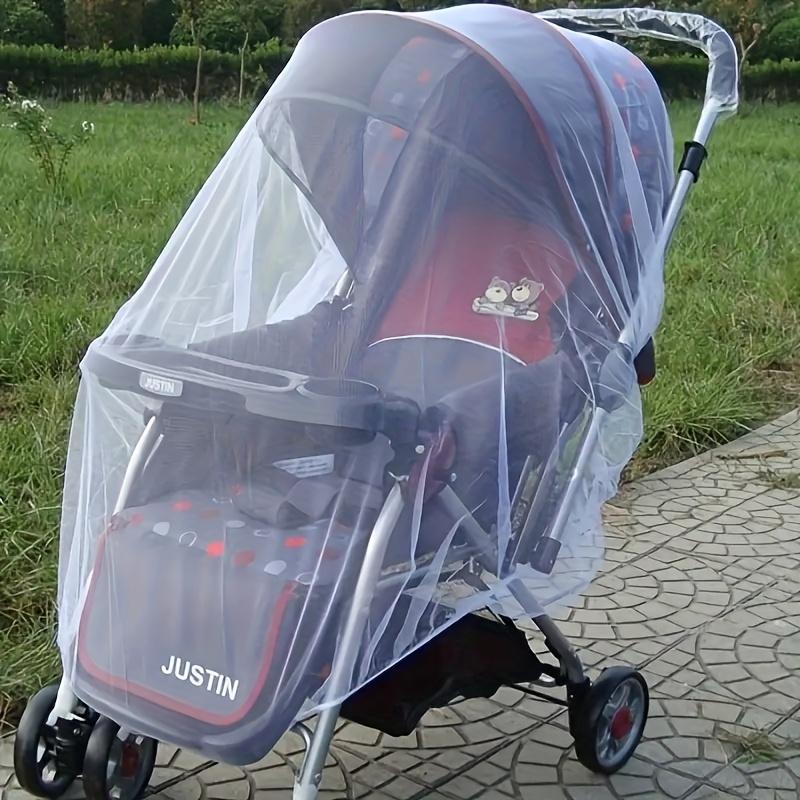 Universal Stroller Mosquito Netting with ZipperInsect Shield for Baby Stroller OutdoorUse Lightweight BreathableTravel Accessory