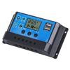 60A Solar Charge Controller with Dual USB Port 5V Auto PWM LCD Display Solar Panel Battery Regulator