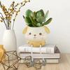Mini Succulent Flowerpot Cute Planter Pot Funny Animal Hanging Flower Pot  Home Office Desktop