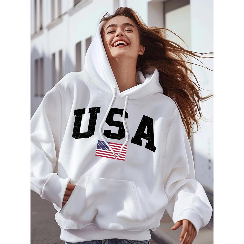 2025 Trendy European & American Loose Fit Fashion Hoodie