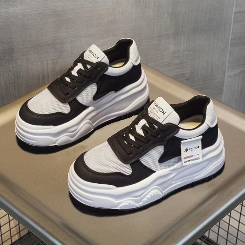 Height-increasing shoes within centimeters, new thick-soled small shoes, casual sports muffin height-increasing small white shoes