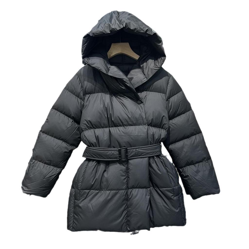 New Winter European Product Temperament Waist Short Slim Fit High Sense Small Niche Light and Thin Down Jacket Women