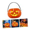 Pumpkin Flame Lights, Outdoor Garden Stake and Hanging Decor, Flickering LED for Halloween Fall Festive