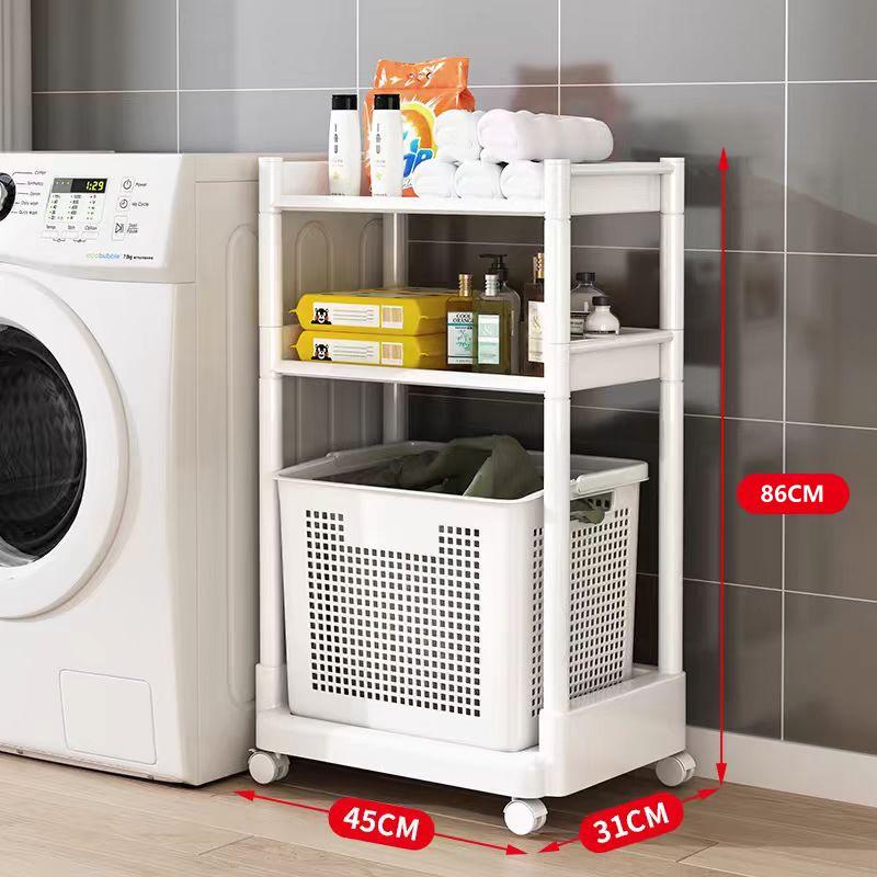 Dirty Clothes Laundry Hamper for Bathroom and Toilet Storage