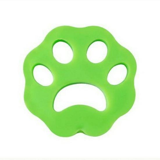 

Большой силиконовый ролик для удаления ворса в виде кошачьей лапы - Современный моющийся двусторонний ролик для чистки волос