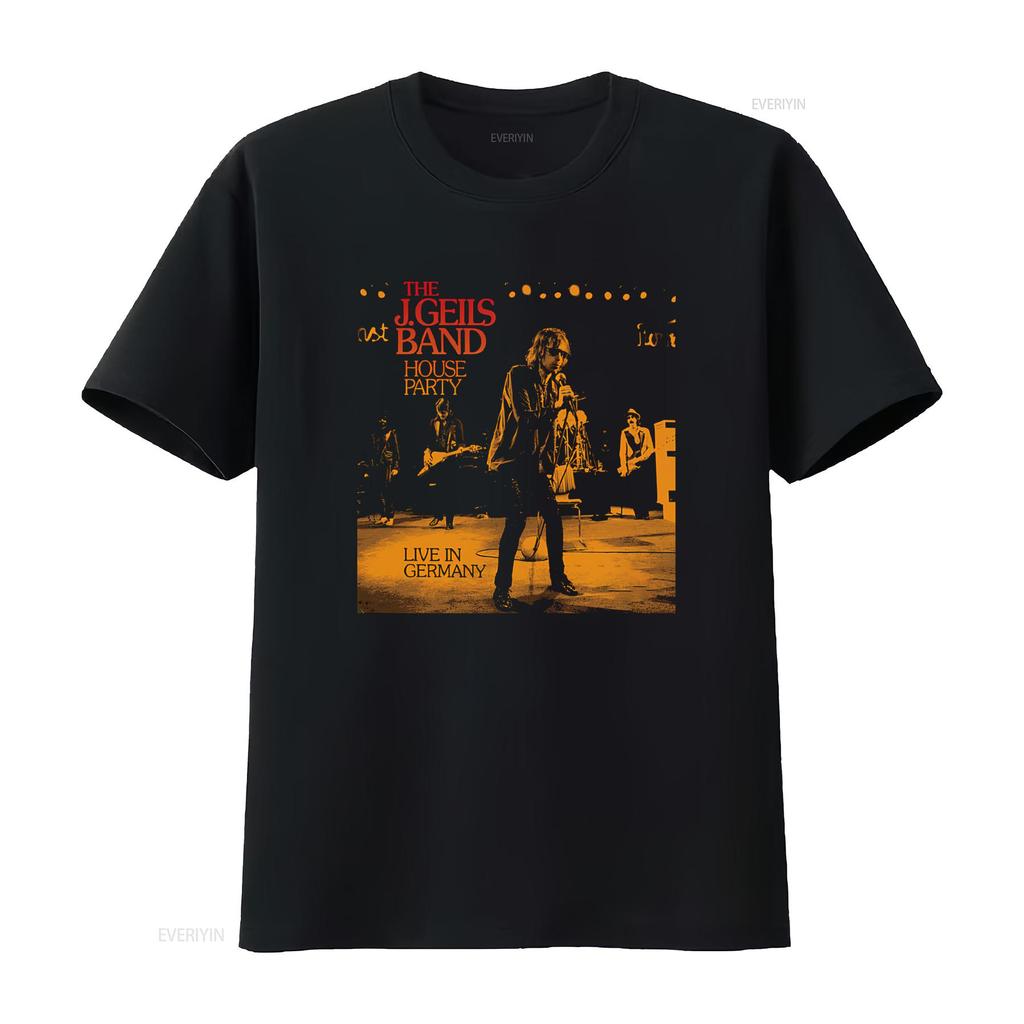 The J Geils band album Unisex T shirt Black All Sizes S to XL YY vintage Washed fashion homme Comfortable