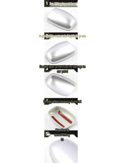 GS8 Gear Shift Decor Cover: Electroplated Center Console & Lever Knob Sequins Accessories.