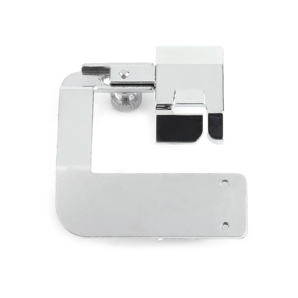 3pcs Multifunction Snap On Presser Feet Low Shank Wide Hemming Rolled Hem Presser Foot Zinc Alloy Snap On Hemming Presser Foot
