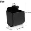 Yosoo Car Auto Seat Back Interior Air Vent Cell Phone Holder Pouch Bag Box Tidy Storage Bag Case Organizer with Hook (Black)