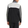 Puma Logo Print Zip Jacket And Cuffed Jogger Set Men Activewear Black 849541-01