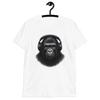 Gorilla Wearing Headphones Urban Design Indie Artist Music T Shirt Vintage Designer Clothes Homme Top For Everyday Wear