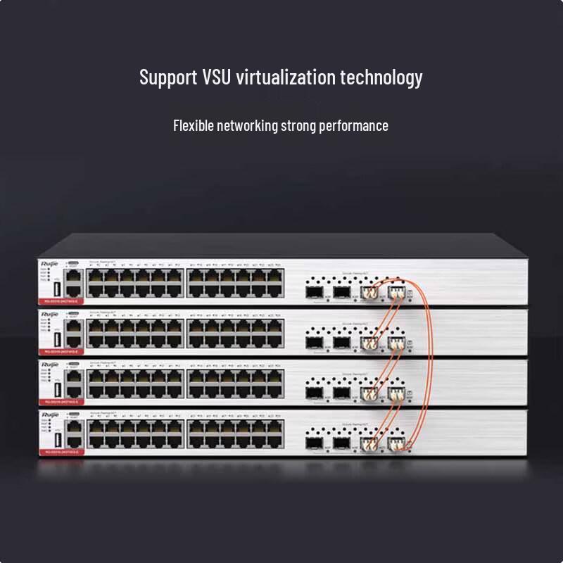 Ruijie RG-S5310-48GT4XS-P-E 48-Port Gigabit PoE Managed Switch