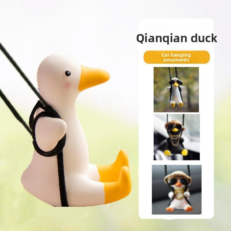 Car Pendant Swing Duck Car Rearview Mirror Pendant Car Pendant Car Pendant