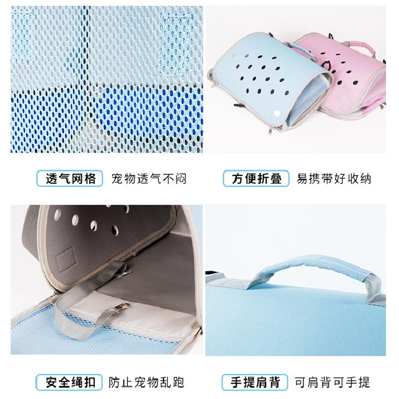 Breathable Cat Carrier Bags Durable Space Baggo Carrying Travel Capsule Cage Portable Bag Pet Supplies
