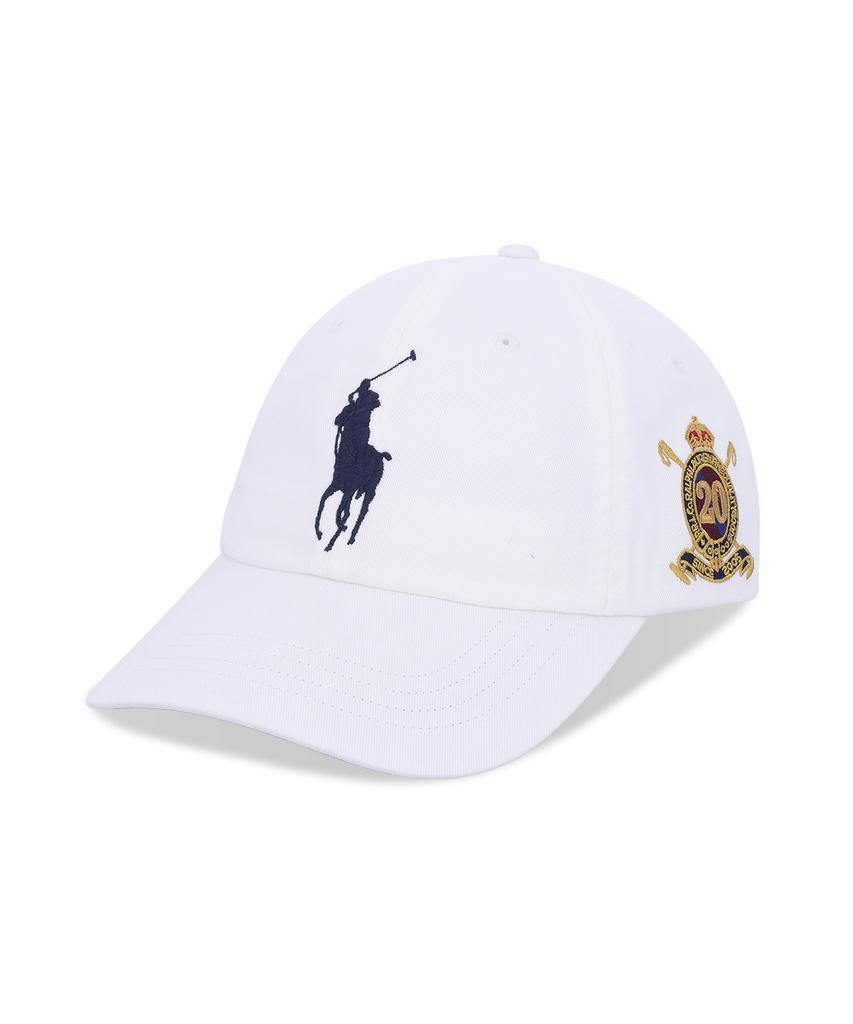 Boné POLO RALPH LAUREN Big Pony 20º Aniversário - Branco