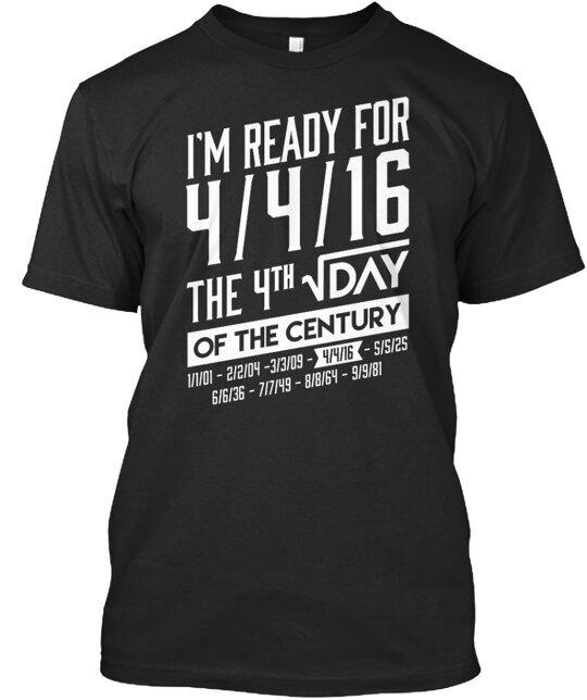

Square Root Day T-Shirt Made in the USA Size S to 5XL Unisex T-Shirt XXXL