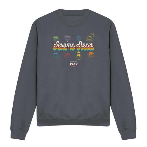 Sesame Street Unisex Adult Made In 1969 Sweatshirt