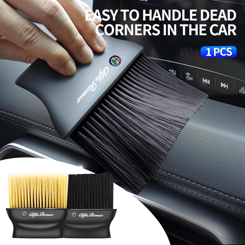 

Щетка для чистки вентиляционных отверстий автомобиля Для Alfa Romeo Volkswagen Mitsubishi Subaru Abarth JEEP Fiat Volvo Jaguar Honda MG Nismo TRD Acura Alfa Romeo жёлтый