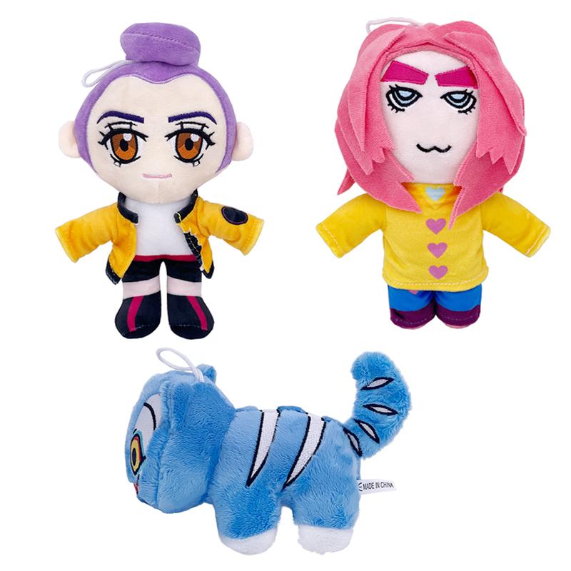 2026 Many NEW Style Anime Kpop Hunters Cute Tiger Soft Stuffed Desk Decor Doll Toy Fans Gift Party Favorshot-selling Product